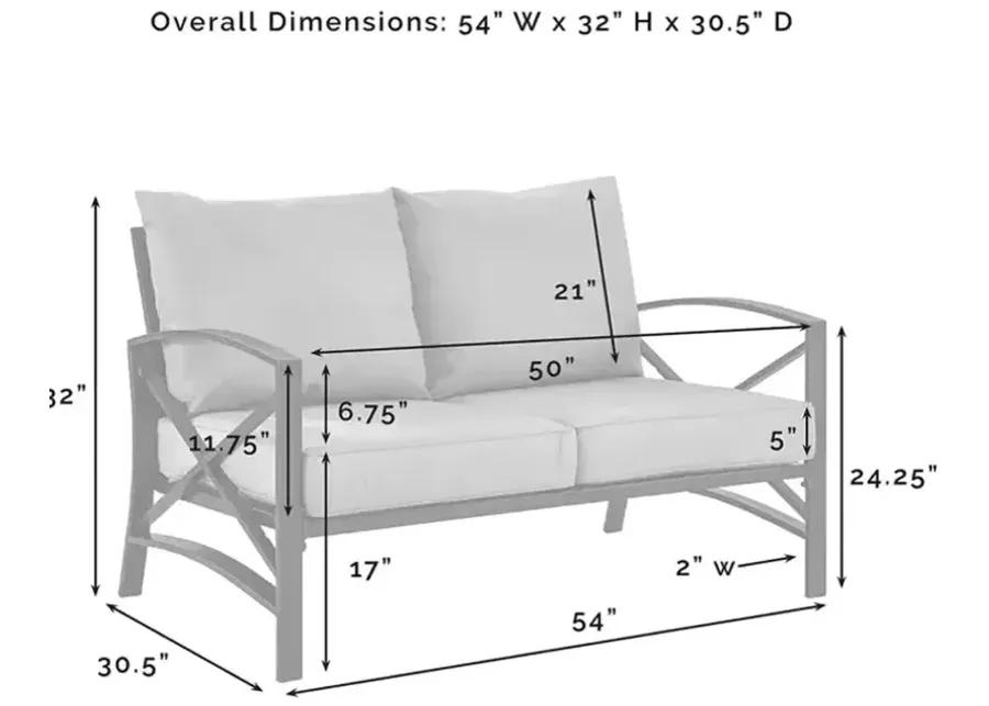 Sparrow & Wren Destin 3 Piece Outdoor Conversation Set with Fire Table