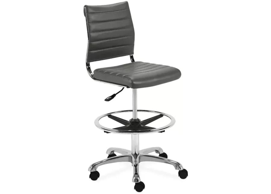 Euro Style Axel Adjustable Height Drafting Stool