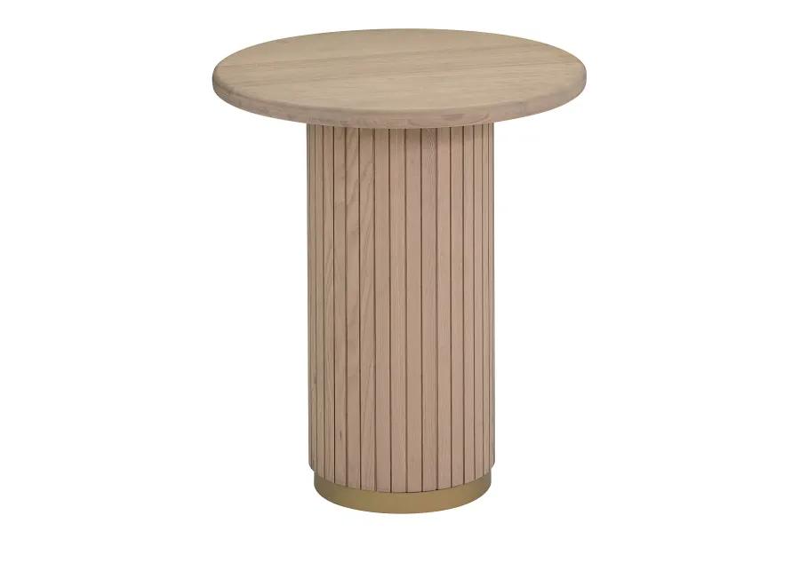 TOV Furniture Chelsea Natural Oak Wood Entry Table