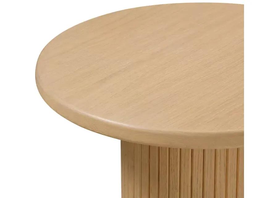 TOV Furniture Chelsea Natural Oak Wood Entry Table