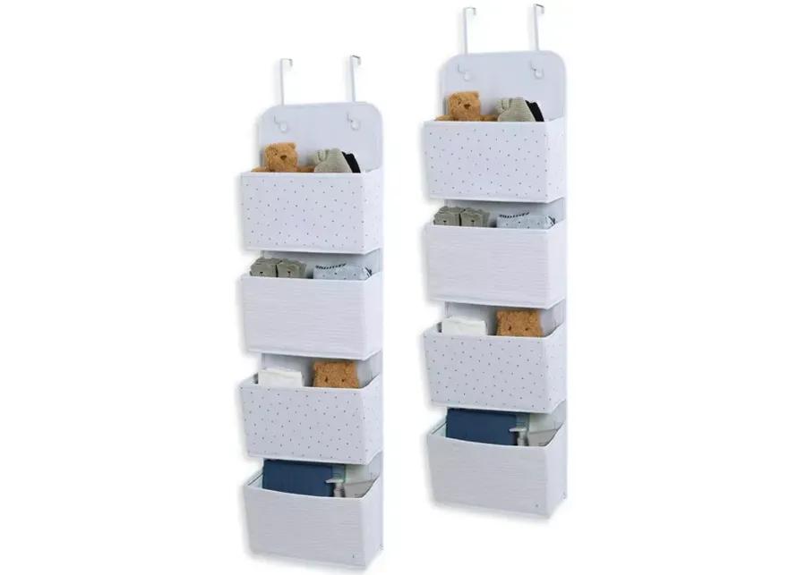 Delta Children babyGap by Delta Children 2 Pack Over the Door Storage Organizer with 4 Pockets