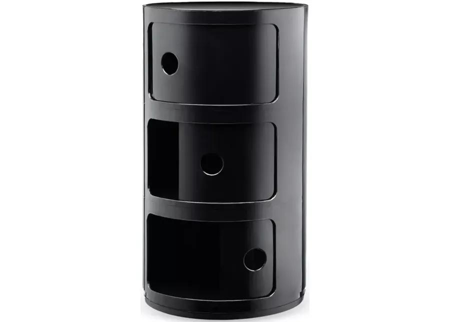 Kartell Componibili Colors 3 Tier Storage Tower