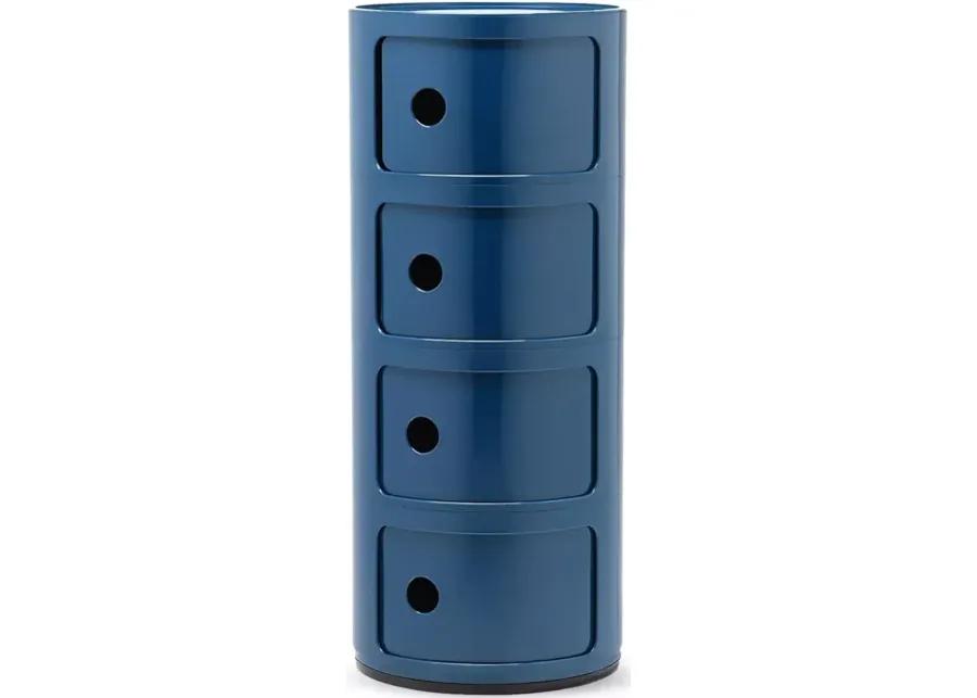 Kartell Componibili Colors 4 Tier Storage Tower