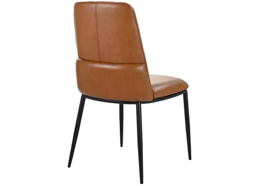 Douglas Leather Dining Chair, Set of 2