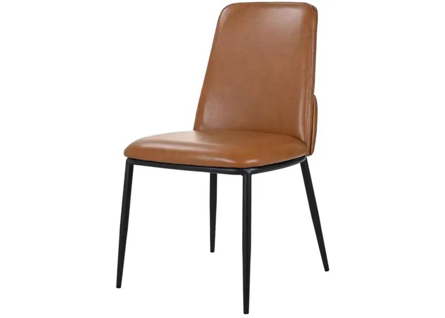 Douglas Leather Dining Chair, Set of 2