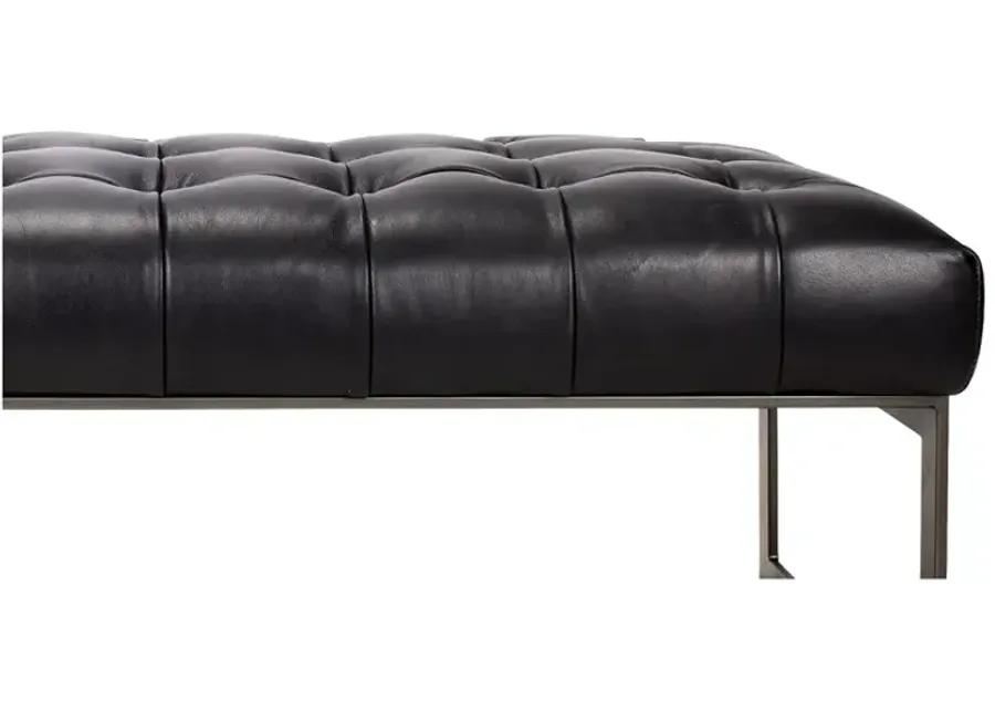 Wyatt Leather Bench