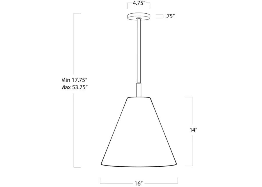 Regina Andrew Design Bluff Outdoor Pendant