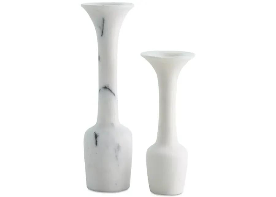 Global Views Calyx Marble Candle Holder