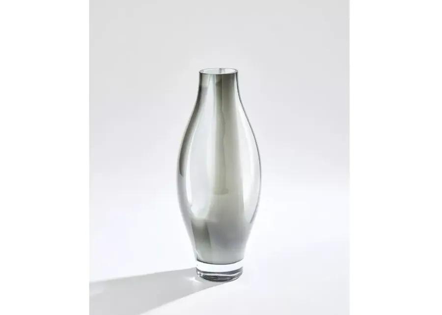 Global Views Fly Through Glass Vase, Medium