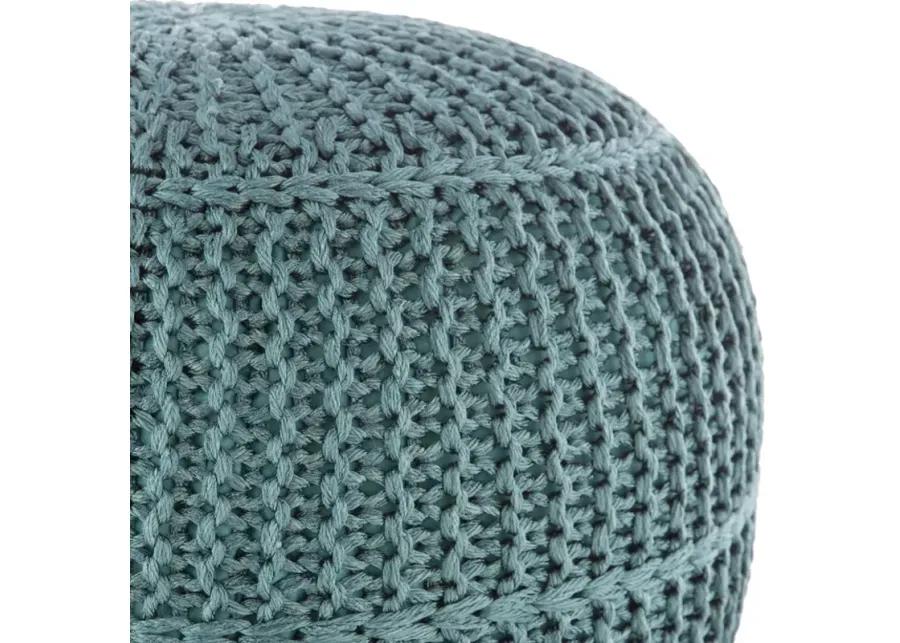 Dita Knit Outdoor-Safe Pouf