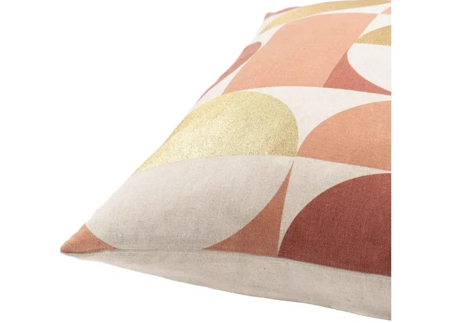 Surya Sonja Modern Geometric Decorative Pillow, 20" x 20"