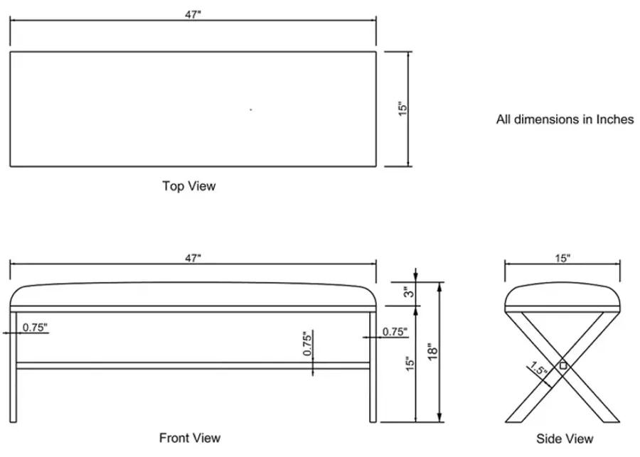 Surya Ashland Bench