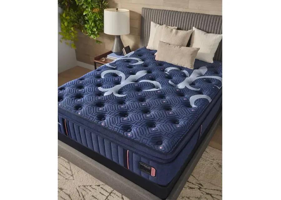 Stearns & Foster Luxe Estate Soft Pillow Top Split California King Mattress & 5" Low Profile Box Spring Set