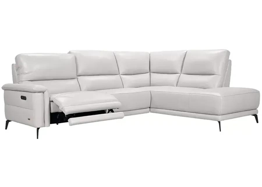 Violino Melfi Power Leather Sectional