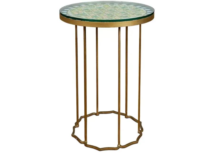 Mackenzie-Childs Lily Pond Side Table