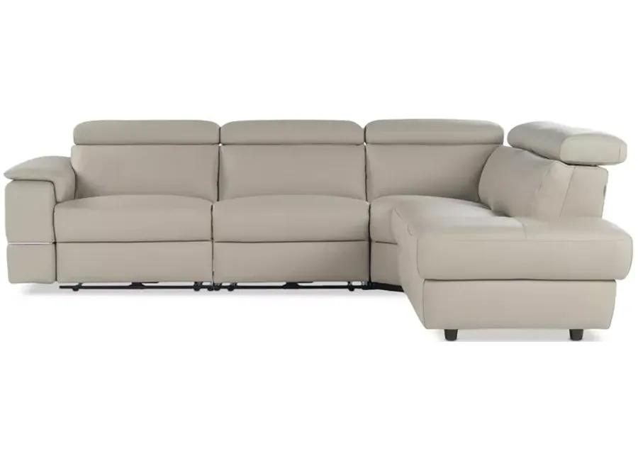 Giuseppe Nicoletti Ronaldo 3 Piece Recliner Sectional