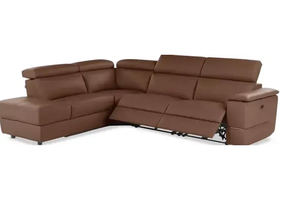 Giuseppe Nicoletti Ronaldo 3 Piece Recliner Sectional