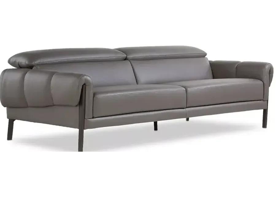 Giuseppe Nicoletti Falco Leather Sofa