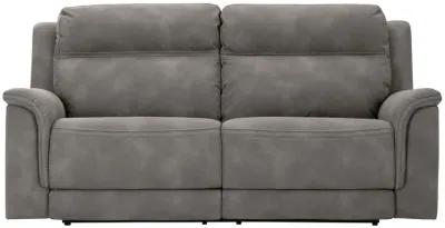 Zero Gravity Durapella Slate Power Headrest Reclining Sofa