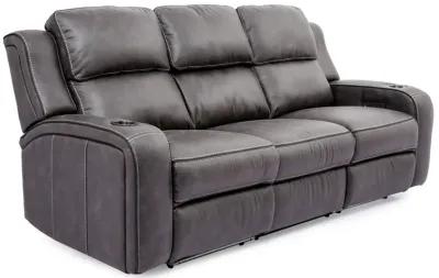 Beacon Power Headrest Reclining Sofa with Drop Down Table