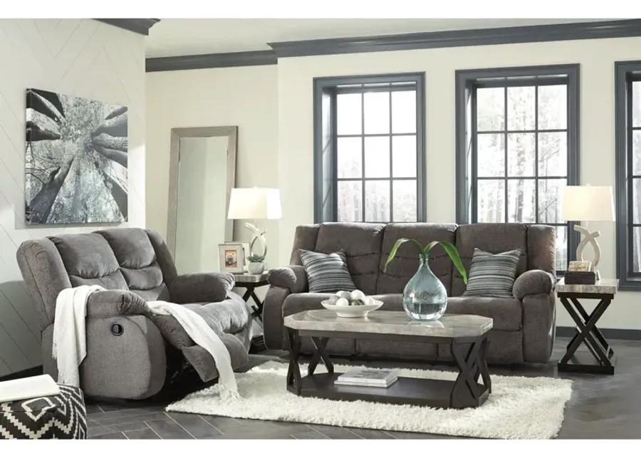 Tulen Gray Reclining Sofa