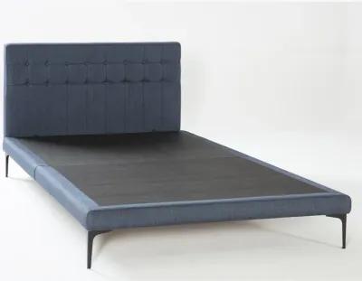 Stratton Navy Upholstered Bed