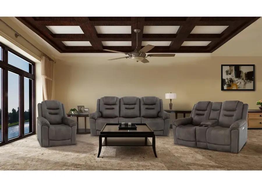 Havana Power Reclining Console Loveseat