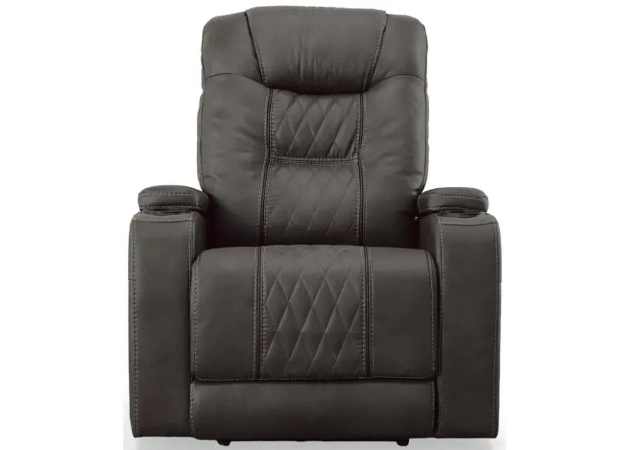 Composer Gray Power Headrest Recliner