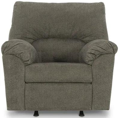 Norlou Flannel Rocker Recliner