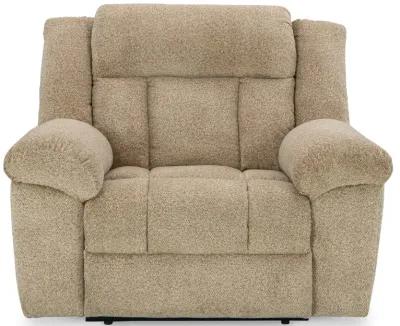 Tip-Off Wheat Power Headrest Recliner