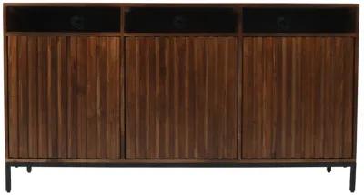 Ryder Walnut 60-Inch Entertainment Unit