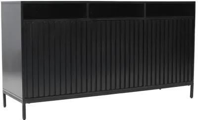 Ryder Black 60-Inch Entertainment Unit