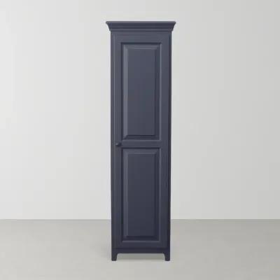 Pine Pantry Navy Blue Cabinet