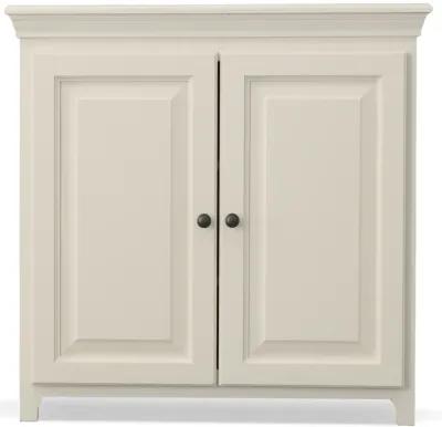 Pine Pantry Linen White Cabinet