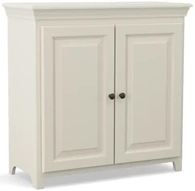 Pine Pantry Linen White Cabinet