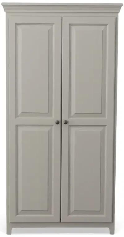 Pine Pantry Storm Gray Cabinet