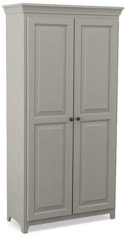 Pine Pantry Storm Gray Cabinet