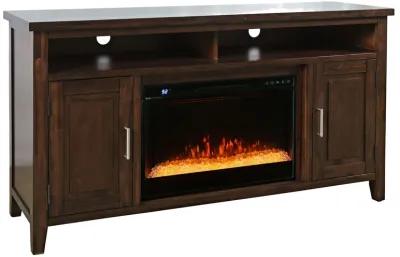 Urban Icon Merlot Fireplace Entertainment Unit