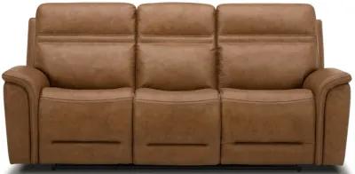 Cooper Camel Zero Gravity Power Headrest Reclining Sofa with Power Lumbar