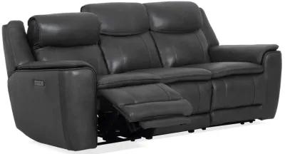 Colton Charcoal Zero Gravity Power Headrest Reclining Sofa