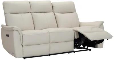 Sassari Chalk Power Reclining Sofa