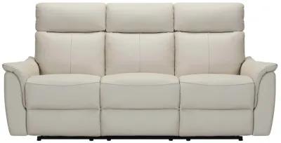 Sassari Chalk Power Reclining Sofa