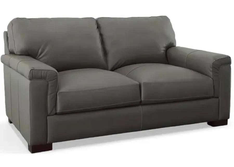 Caruso Fog Grey Loveseat