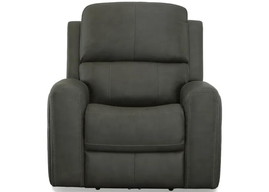 Linden Zero Gravity Power Headrest Recliner with Power Lumbar