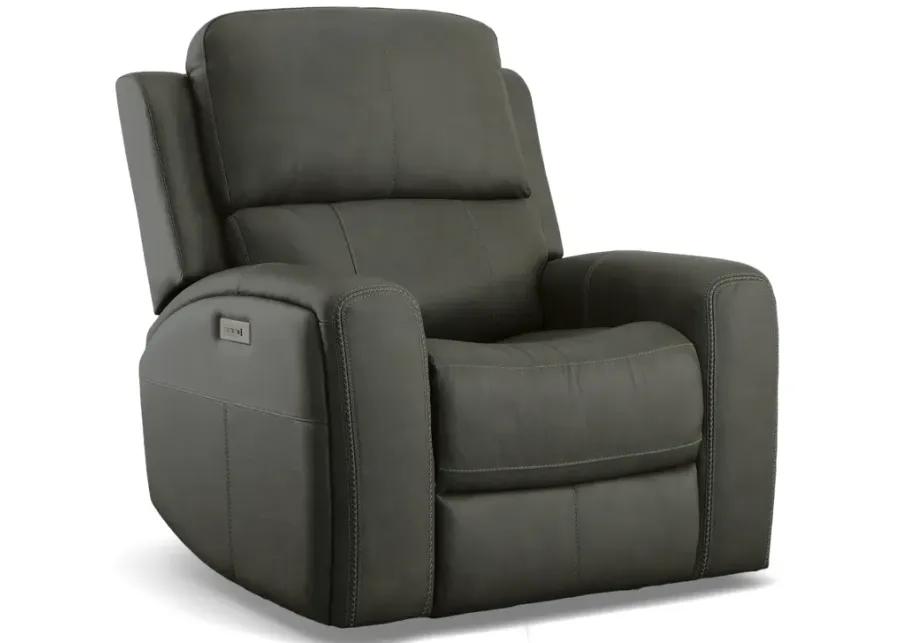 Linden Zero Gravity Power Headrest Recliner with Power Lumbar