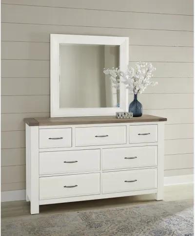 Maple Road White/Natural Dresser