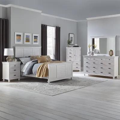 Cottage Pearl White Dresser