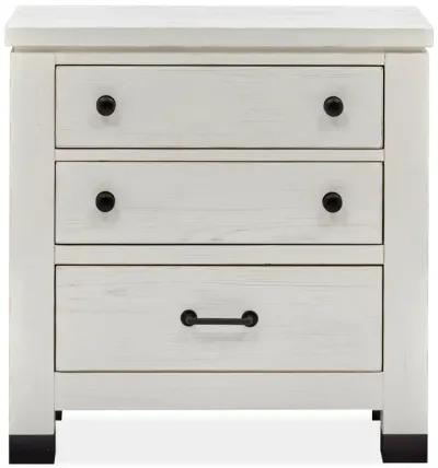 Harper Springs White Nightstand