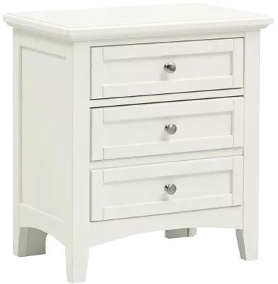 Bonanza White Nightstand