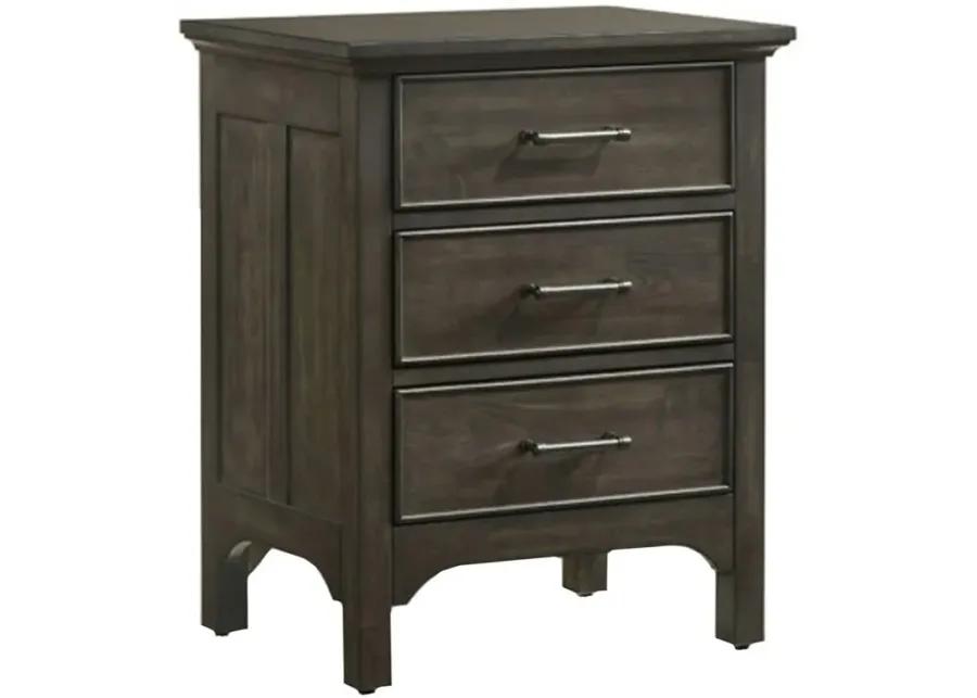 Hawthorne Brushed Clay Nightstand